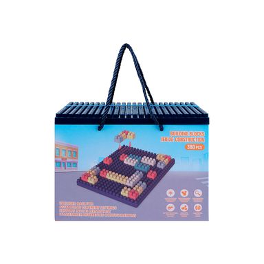 Bloques de montaje libre de piezas grandes 360 pzas 23.5cm x 17.5cm x 18cm serie miniso -  Miniso