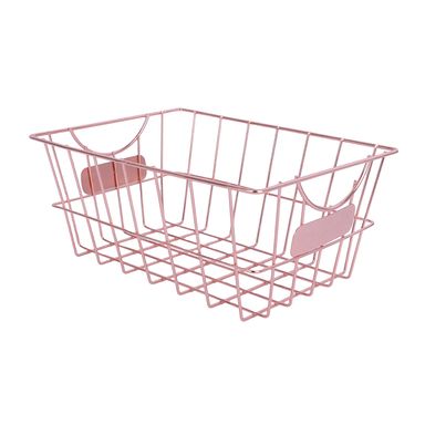 Organizador de acero cuadrado grande serie rose gold -  Rose Gold