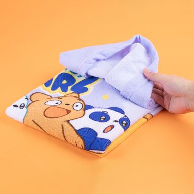 Toalla infantil con capucha para baño colección wbb baby -  We Bare Bears