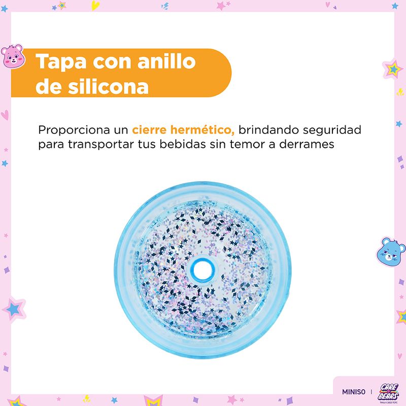 Vaso-de-pl-stico-colecci-n-care-bears-de-doble-pared-con-sorbete-480-ml-azul-Care-Bears-4-19059