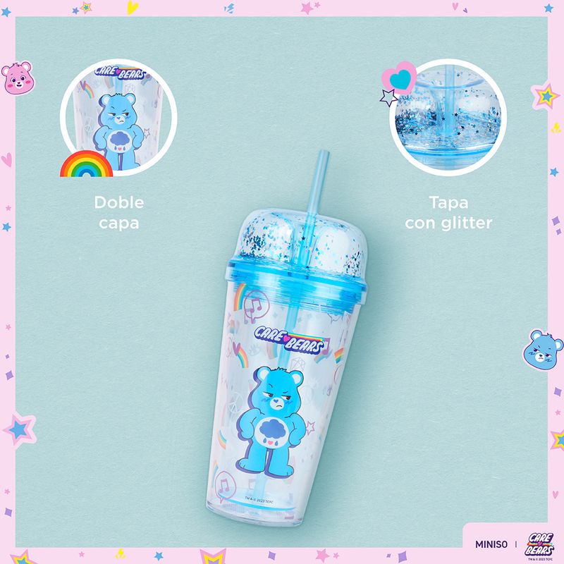 Vaso-de-pl-stico-colecci-n-care-bears-de-doble-pared-con-sorbete-480-ml-azul-Care-Bears-5-19059