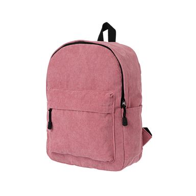 Mochila de moda miniso estilo preppy pana rosa -  Miniso