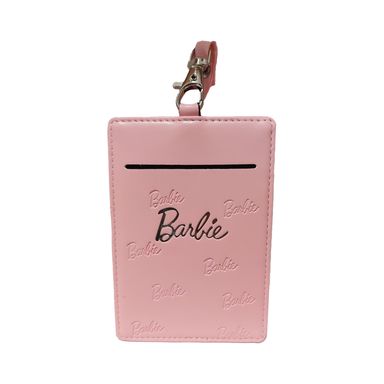 Porta credencial basico con correa colección barbie rosa -  Barbie