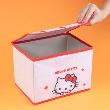 Organizador de tela con tapa hello kitty apple collection s sanrio -  Sanrio