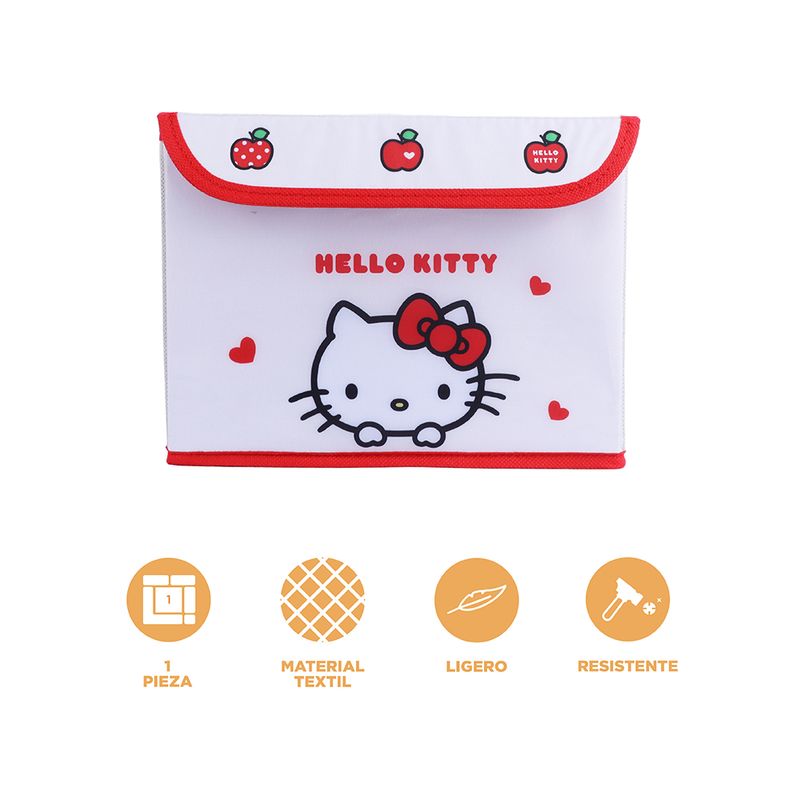 Organizador-de-tela-con-tapa-hello-kitty-apple-collection-s-sanrio-Sanrio-3-18186