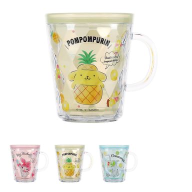 Vaso de plástico de doble pared con personajes de sanrio 260 ml 40x30cm -  Sanrio