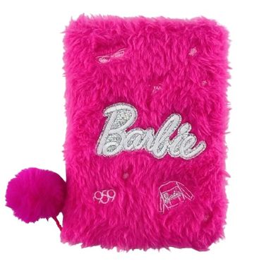 Libretas y cuadernos de peluches corazón 2 modelos surtidos 14.8cm serie barbie -  Barbie