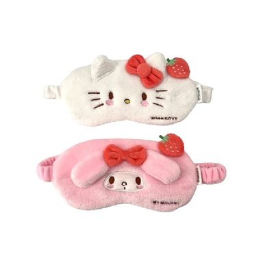 Antifaz para dormir sanrio hello kitty my melody serie strawberry -  Sanrio