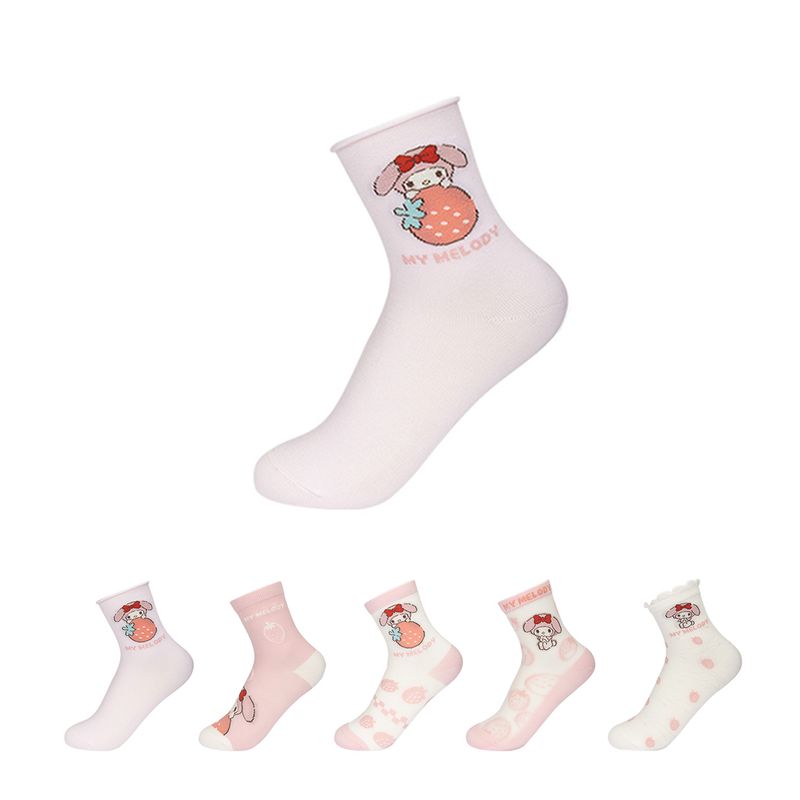 Medias-infantiles-sanrio-serie-strawberry-my-melody-2-pares-edad-9-a-12-Sanrio-1-16182