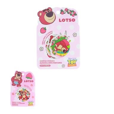 Stickers con aroma a fresa lotso 24 unidades 2 modelos surtidos 9.4cm x 14cm lotso -  Toy Story