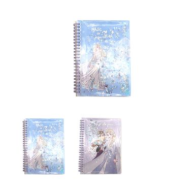 Libretas y cuadernos líquida disney 64 hojas 2 modelos surtidos serie frozen -  Frozen
