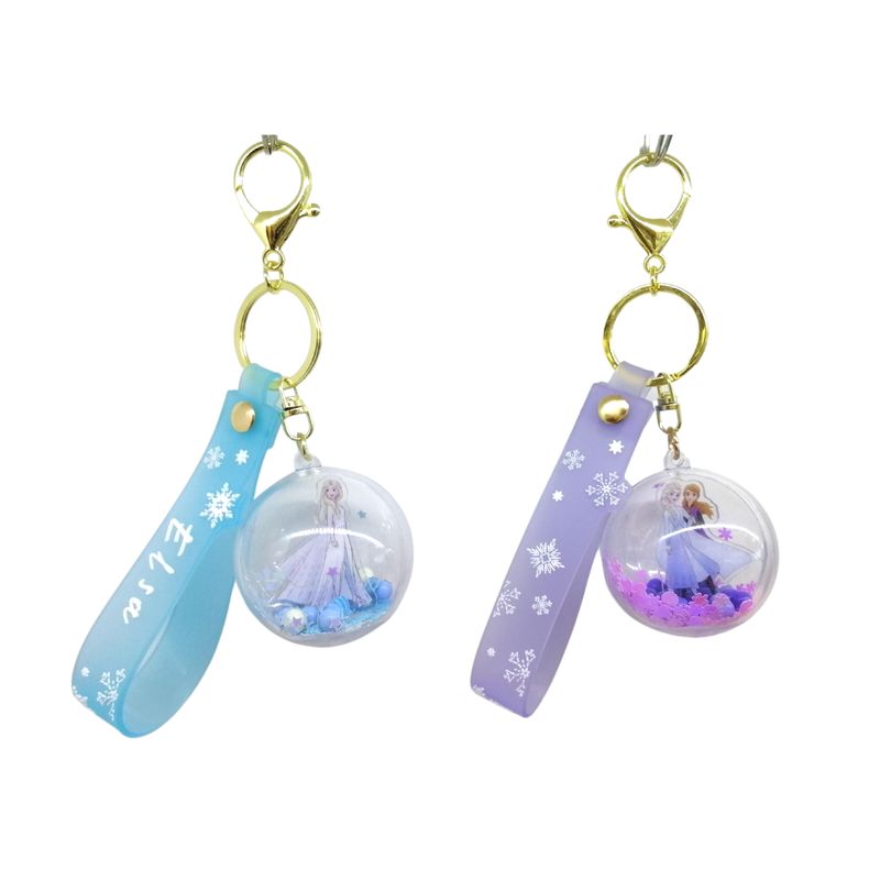 Llavero-esfera-con-confeti-disney-frozen-2-0-azul-y-lila-Frozen-1-18690