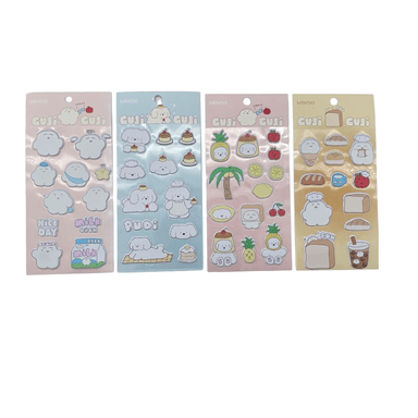Stickers de la serie bread baking 17.3cm x 10.2cm gujiguji -  Gujiguji