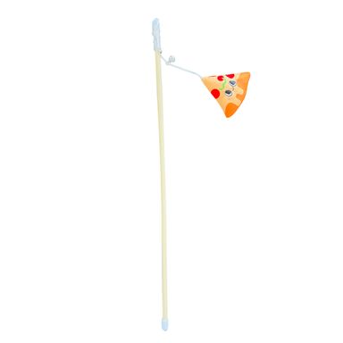 Juguetes para mascotas serie happy foods para gatos pizza 26.5cm x 8cm miniso -  Happy Foods