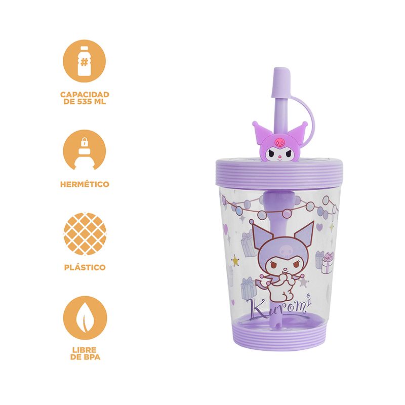 Vaso-de-pl-stico-port-til-con-sorbete-sanrio-535-ml-morado-40x31cm-kuromi-Sanrio-3-15700