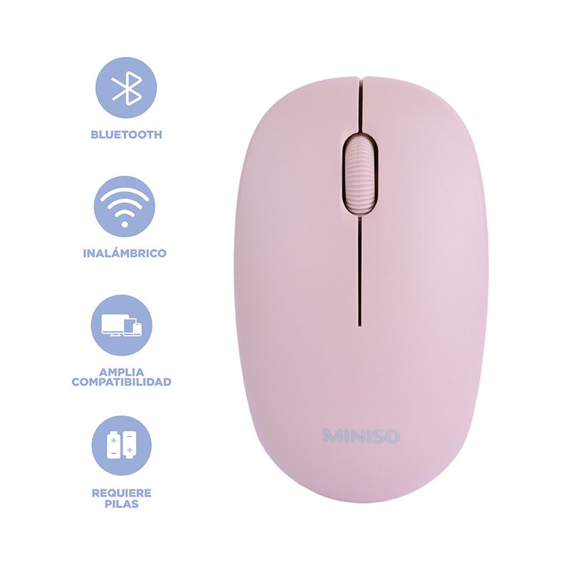 Mouse-inal-mbrico-de-moda-modelo-x118-rosa-miniso-Miniso-3-12535