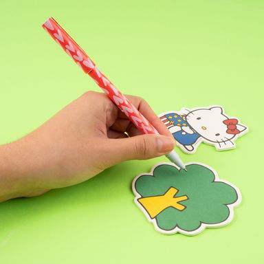 Post it notas adhesivas hello kitty de la interesante colección de sanrio 2 diseños 8.39cm sanrio -  Sanrio