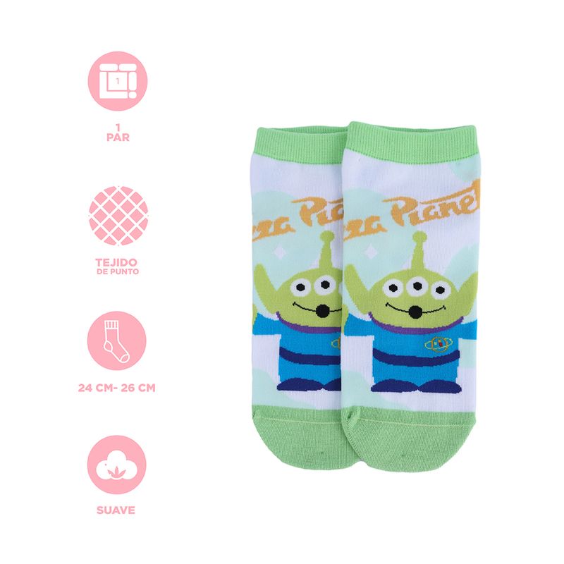 Medias-para-mujer-colecci-n-toy-story-disney-alien-Toy-Story-3-18588