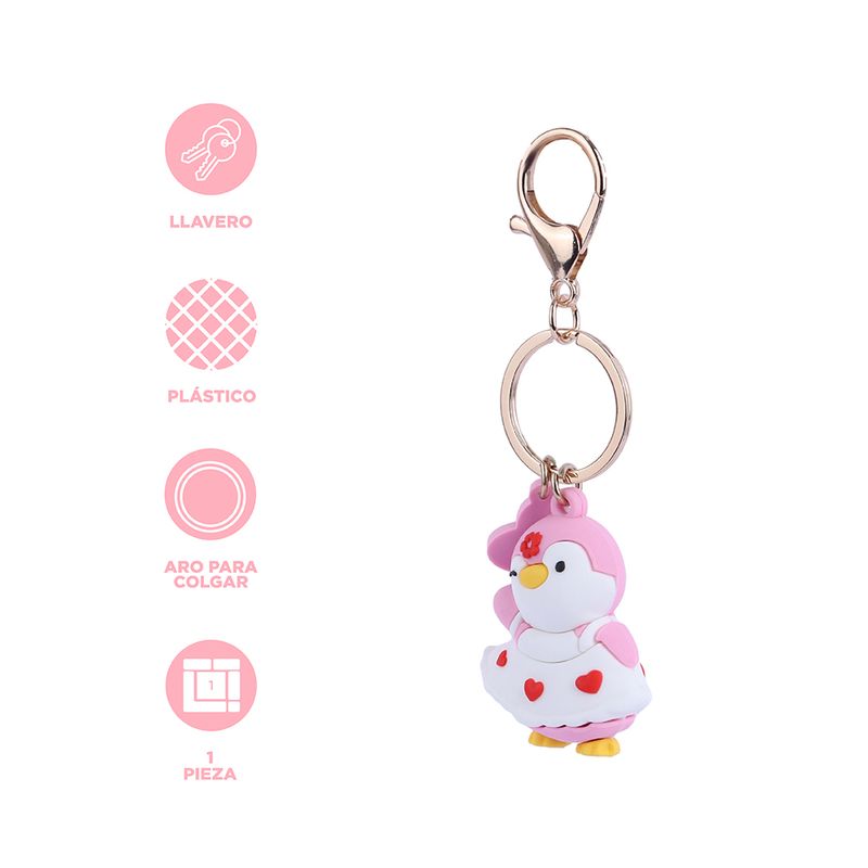 Llavero-mini-romance-rosa-ping-ino-a-4cm-serie-mini-family-Mini-Family-3-18751