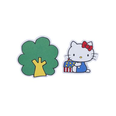 Post it notas adhesivas hello kitty de la interesante colección de sanrio 2 diseños 8.39cm sanrio -  Sanrio