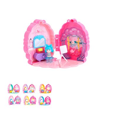 Blind box juguete bala espejo mágico del tiempo 10cm x 7cm x 12cm serie miniso -  Miniso