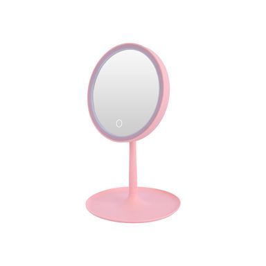 Espejo redondo led a pilas con regulación continua 4.5v -  Miniso