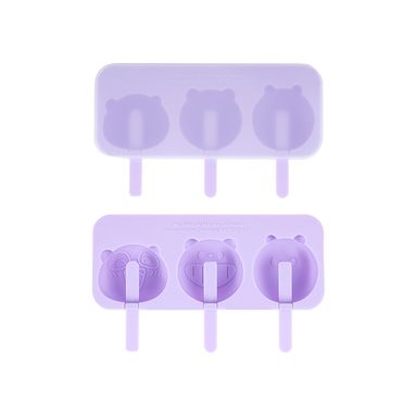 Molde para paletas we bare bears baby collection morado -  We Bare Bears
