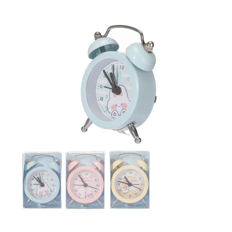 Reloj-despertador-peque-o-de-la-serie-cream-rabbit-colores-mixtos-Miniso-1-16565