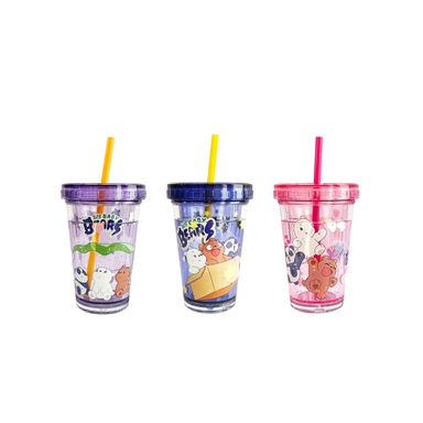 Vaso de plástico we bare bear baby collection de doble pared 320 ml colores mixtos -  We Bare Bears