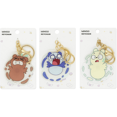 Llavero colección wbb baby acrílico giratorio -  We Bare Bears