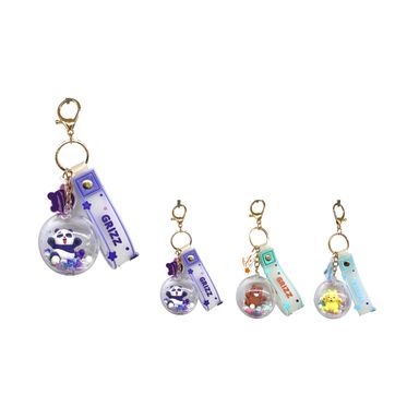 Llavero wbb baby esfera con confetti -  We Bare Bears