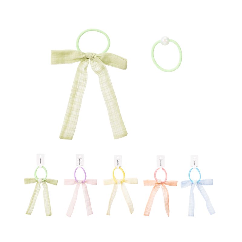 Set-ligas-para-el-cabello-y-con-mo-o-textura-de-cuadros-mix-de-colores-2-pzas-Miniso-1-18616