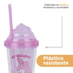 Vaso-de-plastico-con-sorbete-en-forma-de-helado-sanrio-320-ml-rosa-44x33cm-melody-Sanrio-6-12670