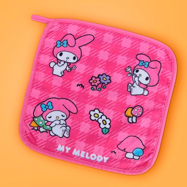 Toalla para manos sanrio aventuras interesantes my melody rosa - Sanrio