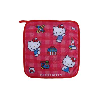 Toalla para manos sanrio aventuras interesantes hello kitty rojo -  Sanrio