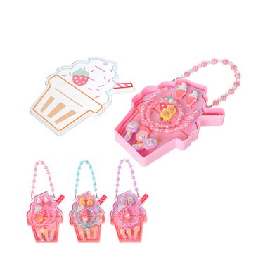 Set infantil de accesorios para cabello miniso delicioso helado -  Miniso