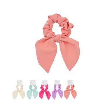 Liga para el cabello miniso con moño mix de colores -  Miniso