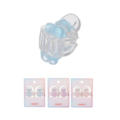 Set de pinzas para cabello miniso serie gummy bear 2 pzas mix de colores -  Miniso
