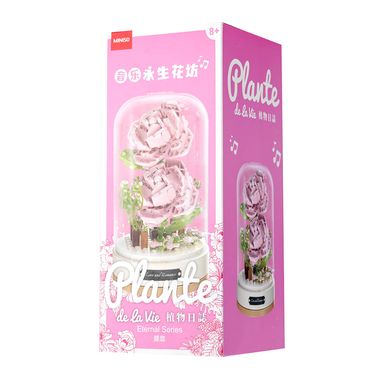 Bloques rosa rosa con cubierta trasparente 109cm x 109cm x 181.8cm serie miniso -  Miniso