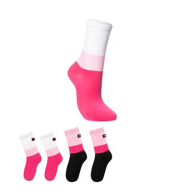 Medias miniso pink power bloques de color -  Miniso