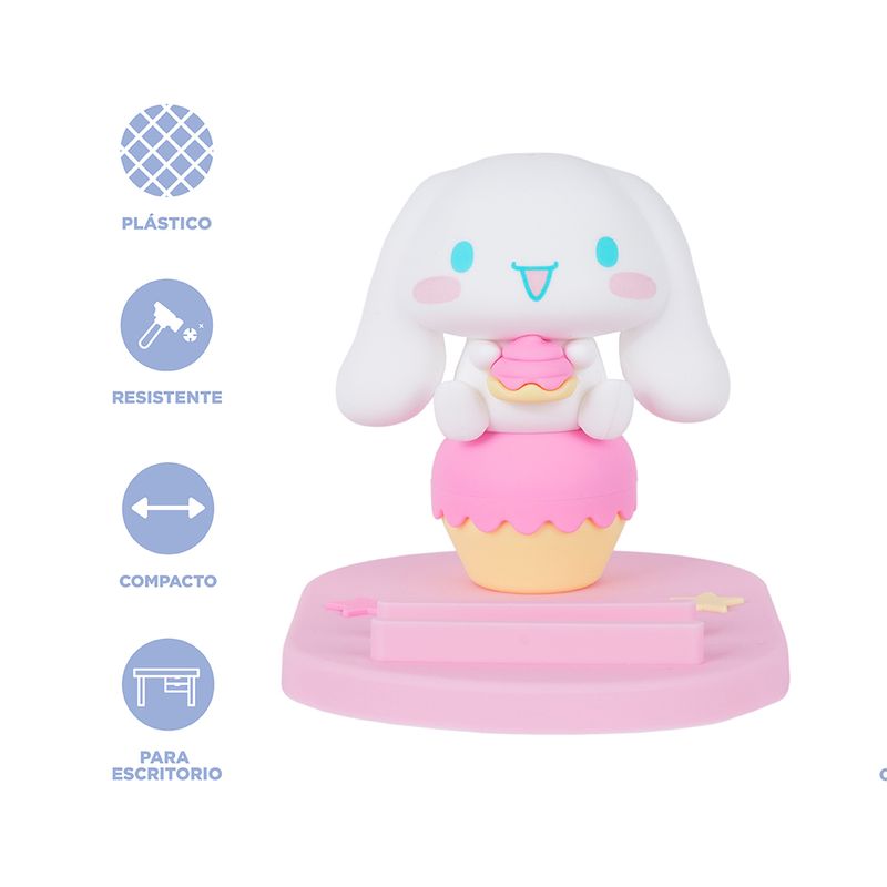Soporte-para-celular-de-escritorio-cinnamoroll-circus-rosa-Sanrio-3-8508