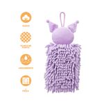Toalla-para-manos-tipo-mechudo-sanrio-kuromi-morado-Sanrio-4-17622