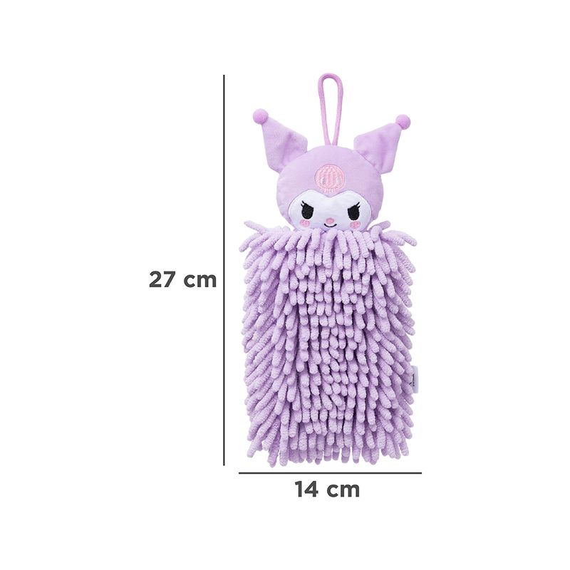 Toalla-para-manos-tipo-mechudo-sanrio-kuromi-morado-Sanrio-6-17622