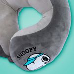 Almohada-de-viaje-snoopy-summer-travel-collection-en-forma-de-U-gris-Snoopy-3-14745