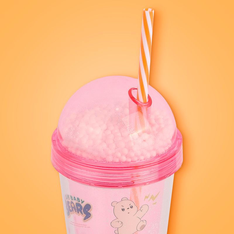 Vaso-de-pl-stico-we-bare-bear-baby-collection-de-pared-doble-con-sorbete-350-ml-rosa-We-Bare-Bears-3-18044