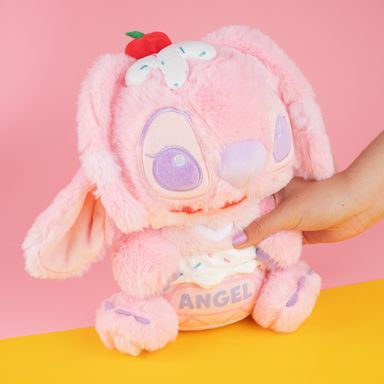 Desenho Animado Bonecos De Pelúcia Rosa Azul Anime Toys Lilo E Stitch