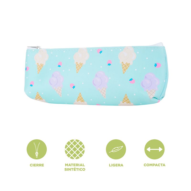 Cartuchera-color-verde-20cm-serie-ice-cream-Miniso-4-18446