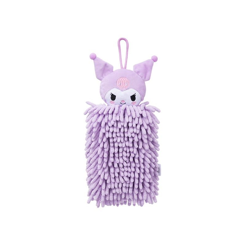 Toalla-para-manos-tipo-mechudo-sanrio-kuromi-morado-Sanrio-1-17622