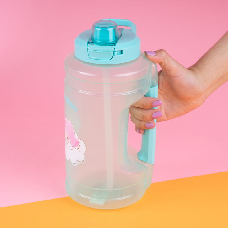Vaso-de-pl-stico-personajes-sanrio-colecci-n-strawberry-con-tapa-abatible-autom-tica-twins-1900ml-Sanrio-2-19085