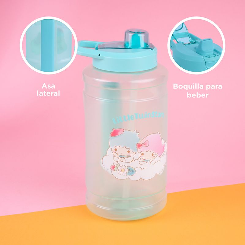Vaso-de-pl-stico-personajes-sanrio-colecci-n-strawberry-con-tapa-abatible-autom-tica-twins-1900ml-Sanrio-5-19085